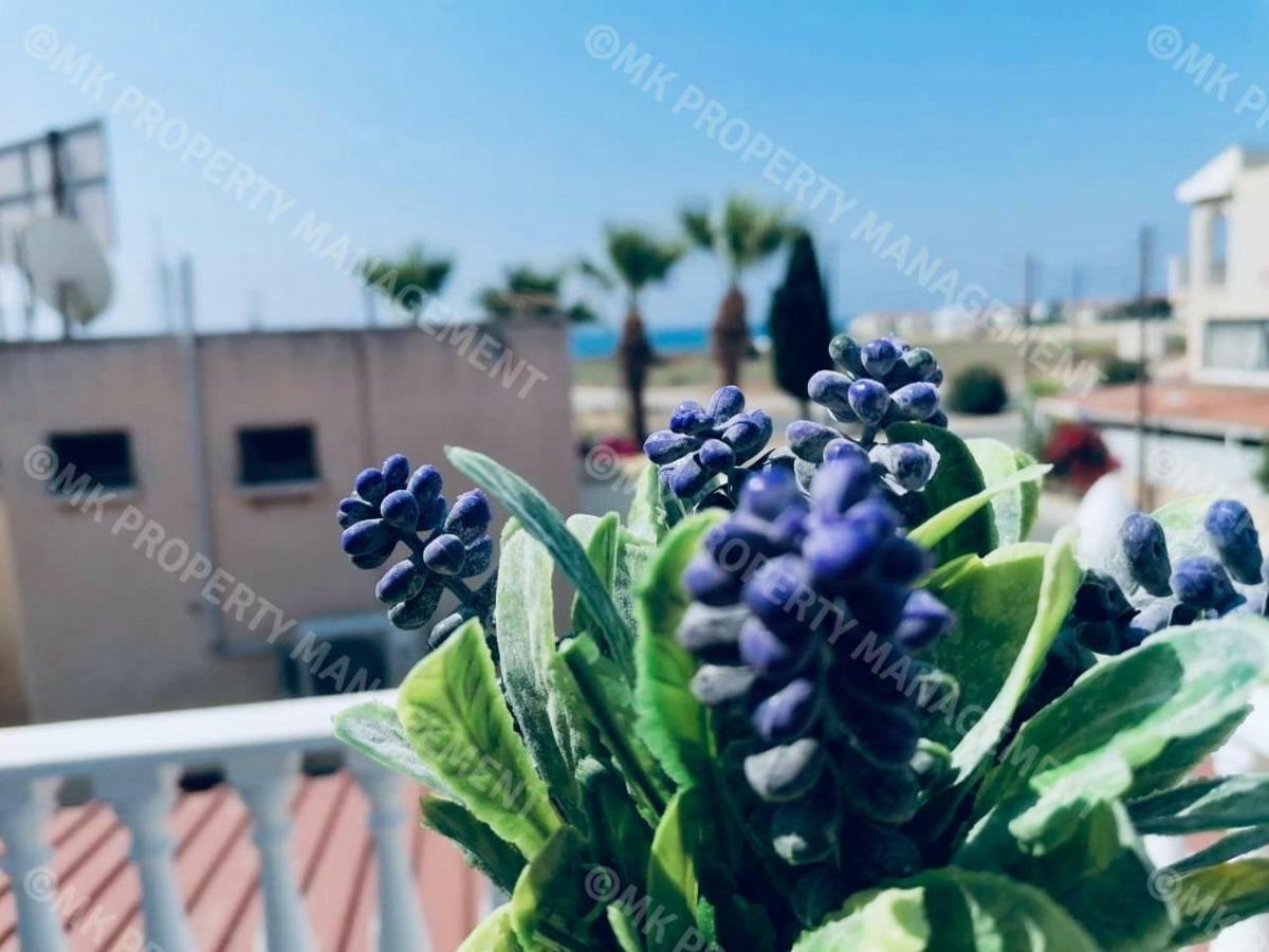 Lysia Sea-View Apartment Larnaca Exteriér fotografie
